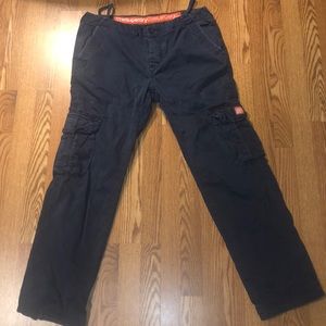 Superdry Men’s Core Lite Cargo Pants, Navy Blue